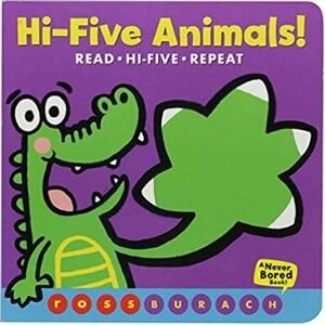 Best books for 2 year olds, Hi Five Animals