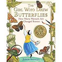 The Girl Who Drew Butterflies SIbert Informational Book Award nonfiction books for kids.jpg