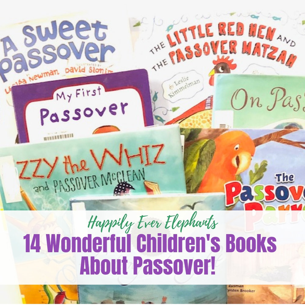 14 Children's Books About Passover!