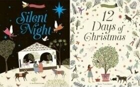 Christmas Books for Kids, Silent Night and 12 Days of Christmas