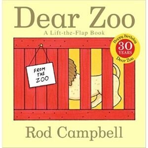Best books for 2 year olds, Dear Zoo