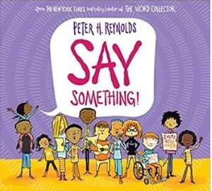 Books for Kids with Anxiety, Say Something