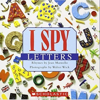 Alphabet books for toddlers, I spy Letters