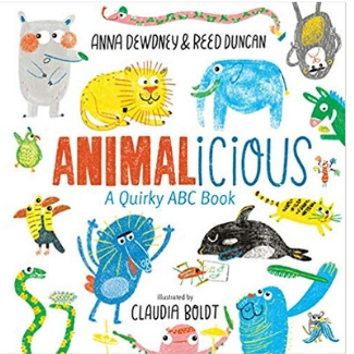Alphabet books for toddlers, Animalicious