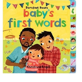 Diverse Baby Books, Baby's First Words Barefoot Baby