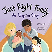 Children's Books About Family Diversity, Just Right Family An Adoption Story