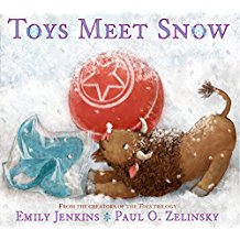 Winter Books for Kids, Toys Meet Snow Emily Jenkins Paul Zelinsky