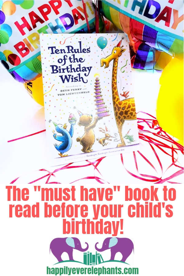 The picture book you want to read leading up to your child's birthday!