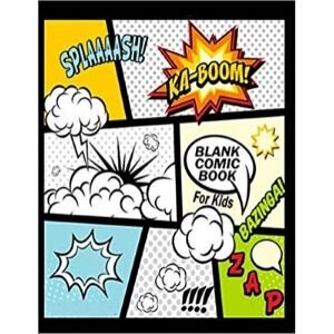 little bookworms bookish gifts, Blank Comic Book for Kids.jpg