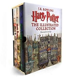 little bookworms bookish gifts, Harry Potter Illustrated Collection.jpg